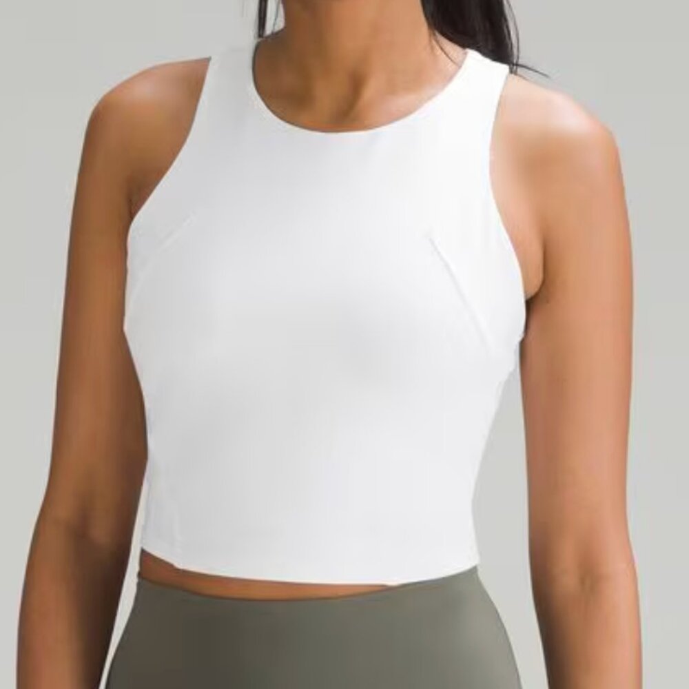 NWT Lululemon Wunder Train Tank White